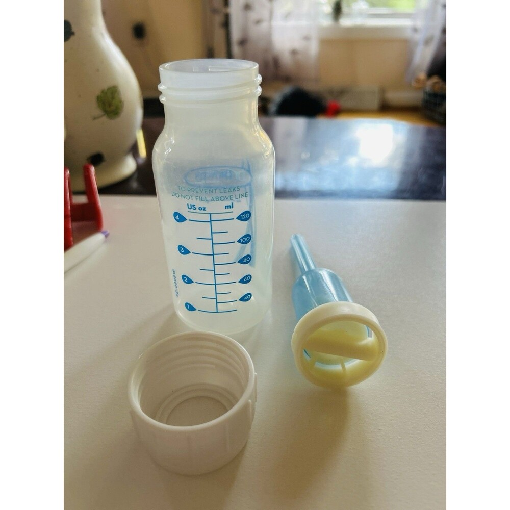 Dr. Brown's Original Blue‎ Anti Colic Bottles 4oz - Use For Parts
